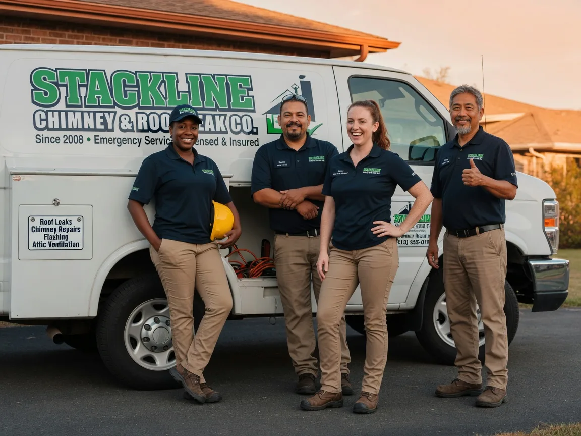 Chimney flashing repair company in Townsend, WI